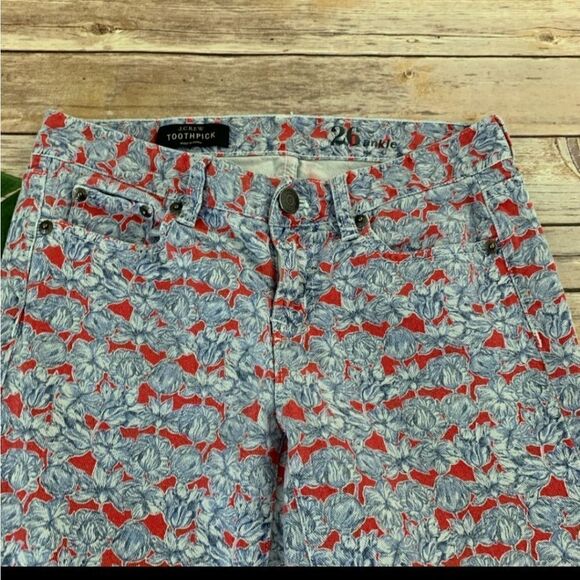 J CREW Toothpick Ankle Floral Pants - Picture 6 of 6